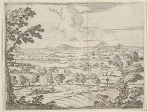 Francesco I d'Este Keeps his State Intact During the Descent of the Germans into Mantua, from L'Idea di un Principe ed Eroe Cristiano in Francesco I d'Este, di Modena e Reggio Duca VIII [...]