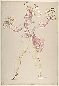 Franconi, Twirling Flaming Cones