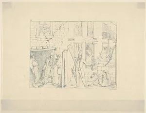 Free Negroes in the North (from Confederate War Etchings)