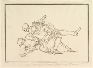 From an Original Sketch of William Hogarth's in the Collection of Mr. Morrison