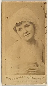 From the Actors and Actresses series (N171) for Gypsy Queen Cigarettes by Goodwin & Company