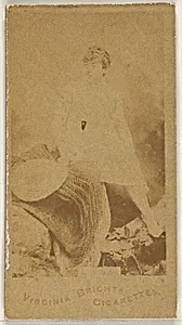 From the Actors and Actresses series (N45, Type 1) for Virginia Brights Cigarettes by Allen & Ginter