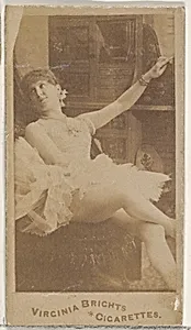 From the Actors and Actresses series (N45, Type 4) for Virginia Brights Cigarettes by Allen & Ginter