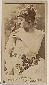 From the Actors and Actresses series (N45, Type 5) for Virginia Brights Cigarettes by Allen & Ginter
