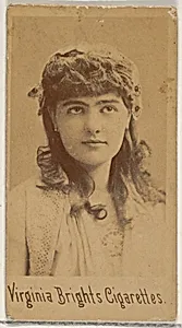 From the Actors and Actresses series (N45, Type 5) for Virginia Brights Cigarettes by Allen & Ginter