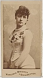 From the Actors and Actresses series (N45, Type 5) for Virginia Brights Cigarettes by Allen & Ginter