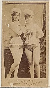 From the Actors and Actresses series (N45, Type 5) for Virginia Brights Cigarettes by Allen & Ginter