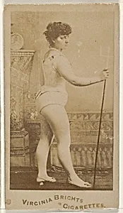 From the Actors and Actresses series (N45, Type 5) for Virginia Brights Cigarettes by Allen & Ginter