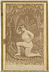 From the Actresses and Celebrities series (N60, Type 2) promoting Little Beauties Cigarettes for Allen & Ginter brand tobacco products by Allen & Ginter
