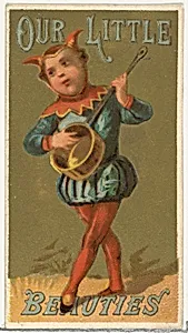 From the Girls and Children series (N58) promoting Our Little Beauties Cigarettes for Allen & Ginter brand tobacco products by Allen & Ginter