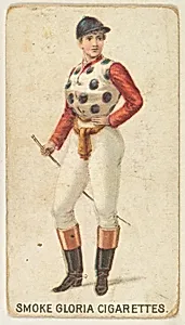 From the series "Sports Girls" (C190), issued by the American Cigarette Company, Ltd., Montreal, to promote Gloria Cigarettes by American Cigarette Company, Ltd.