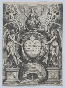 Frontispiece for 'Angélique des excellences de l'âme'