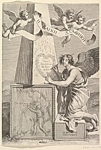 Frontispiece for New Testament in Greek by Claude Mellan|Gabriel Cramoisy|Sebastien Cramoisy