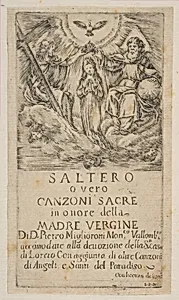 Frontispiece for Saltero by Stefano della Bella