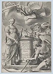 Frontispiece for Vnuiersa Historia Profana