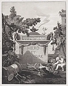 Frontispiece to "Hero and Leander"