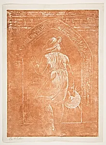 Frontispiece to Jerusalem, the Emanation of the Great Albion by William Blake