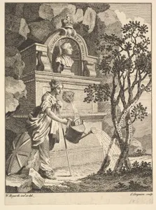 Frontispiece to the Catalogue of Pictures Exhibited in Spring Garden