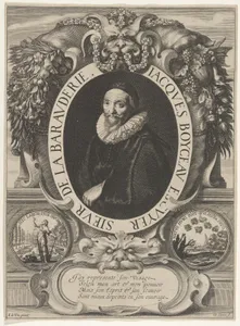 Frontispiece with a Portrait of Jacques Boyceau de la Berauderie (ca. 1560–1633)