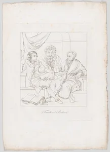 Fuessli und Bodmer (Fuseli and Bodmer in Conversation)