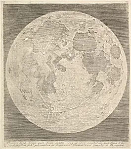 Full Moon by Claude Mellan