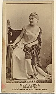Fuller, from the Actors and Actresses series (N171) for Old Judge Cigarettes by Goodwin & Company
