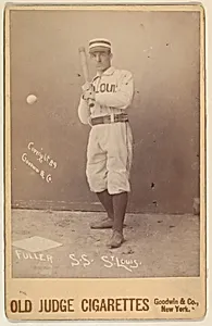 Fuller, Shortstop, St. Louis Browns, from the series Old Judge Cigarettes by Goodwin & Company