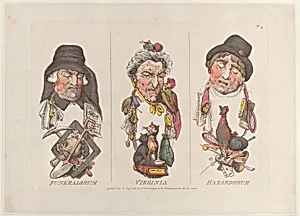 Funeralorum, Virginia, Hazardorum by Rudolph Ackermann, London|Thomas Rowlandson