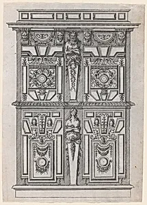 Furniture Design by Jacques Androuet Du Cerceau