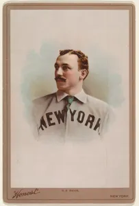 G.S. Davis, New York, from the Sports Celebrities series (N142) issued by W. Duke, Sons & Co. to promote Honest Long Cut Tobacco