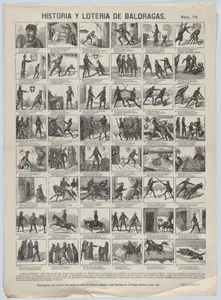 Game of the lottery of the man weak in character (Baldragas)