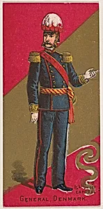 General, Denmark, from the Military Series (N224) issued by Kinney Tobacco Company to promote Sweet Caporal Cigarettes by Kinney Brothers Tobacco Company