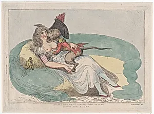 General Jacko & his Rib by Thomas Rowlandson|John Cawse|Robert Hixon