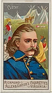 George Armstrong Custer, from the Great Generals series (N15) for Allen & Ginter Cigarettes Brands by Allen & Ginter|George S. Harris & Sons