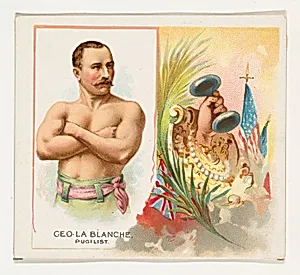 George La Blanche, Pugilist, from World's Champions, Second Series (N43) for Allen & Ginter Cigarettes by Allen & Ginter|Lindner, Eddy & Claus