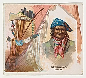 Geronimo, Apache, from the American Indian Chiefs series (N36) for Allen & Ginter Cigarettes by Allen & Ginter