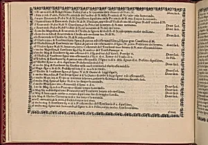 Ghirlanda: Di sei vaghi fiori scielti da piu famosi Giardini d'Italia, page 5 (verso) by Pietro Paulo Tozzi|Libraria del Giesu