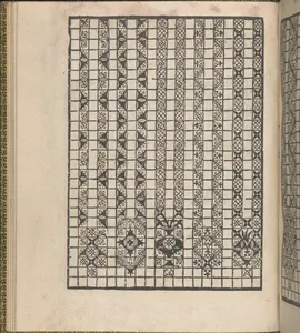 Giardineto novo di punti tagliati et gropposi per exercitio & ornamento delle donne (Venice 1554), page 14 (verso)