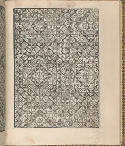 Giardineto novo di punti tagliati et gropposi per exercitio & ornamento delle donne (Venice 1554), page 18 (recto)