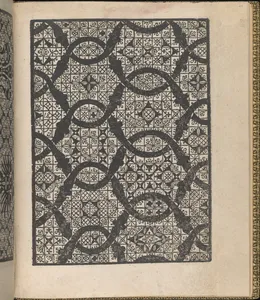 Giardineto novo di punti tagliati et gropposi per exercitio & ornamento delle donne (Venice 1554), page 20 (recto)
