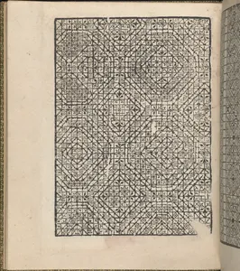 Giardineto novo di punti tagliati et gropposi per exercitio & ornamento delle donne (Venice 1554), page 22 (verso)