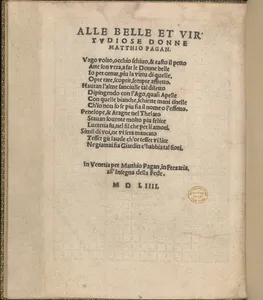 Giardineto novo di punti tagliati et gropposi per exercitio & ornamento delle donne (Venice 1554), page 24 (verso)