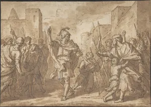 Gideon Gathering His Army, Scene from the Book of Judges