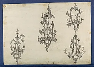 Girandoles, in Chippendale Drawings, Vol. I