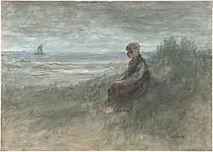 Girl in the Dunes