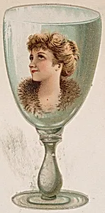 Goblet, from the Novelties series (N228, Type 4) issued by Kinney Bros. by Kinney Brothers Tobacco Company