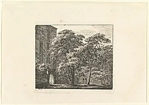 Gothic Architecture in a Landscape