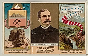 Governor Adams, Colorado, from "Governors, Arms, Etc." series (N133-2), issued by Duke Sons & Co. by W. Duke, Sons & Co.