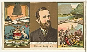 Governor Beaver, Pennsylvania, from "Governors, Arms, Etc." series (N133-1), issued by Duke Sons & Co. by W. Duke, Sons & Co.