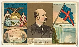 Governor Hill, New York, from "Governors, Arms, Etc." series (N133-1), issued by Duke Sons & Co. by W. Duke, Sons & Co.